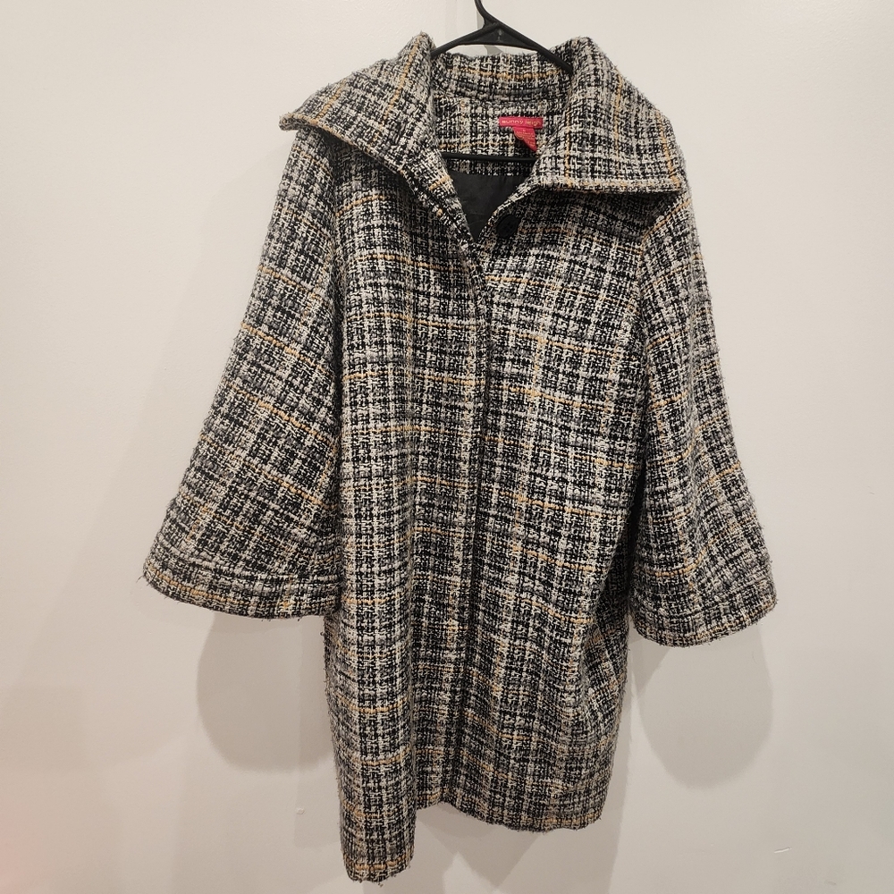 Sunny Leigh Tweed Coat Y2K